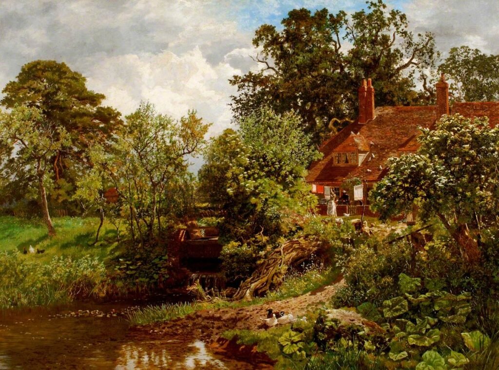Snape, Martin, 1853-1930; Grange Farm Grange Farm from west